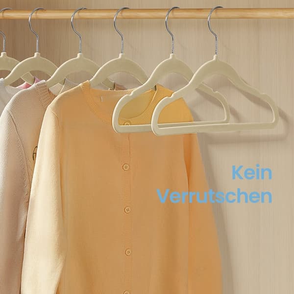 Barnhängare - uppsättning av 50 - 360 ° roterbar - Zandbeige