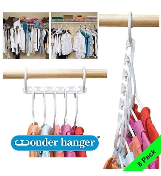 Wonder Hanger hängare (8 st i varje förpackning)