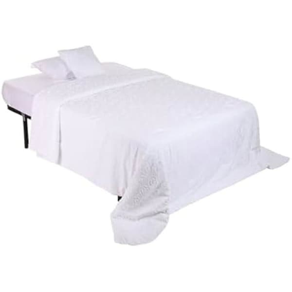 Överkast - HOME ESPRIT - Vit - 180 x 260 cm - Flerfärgad - Vanligt