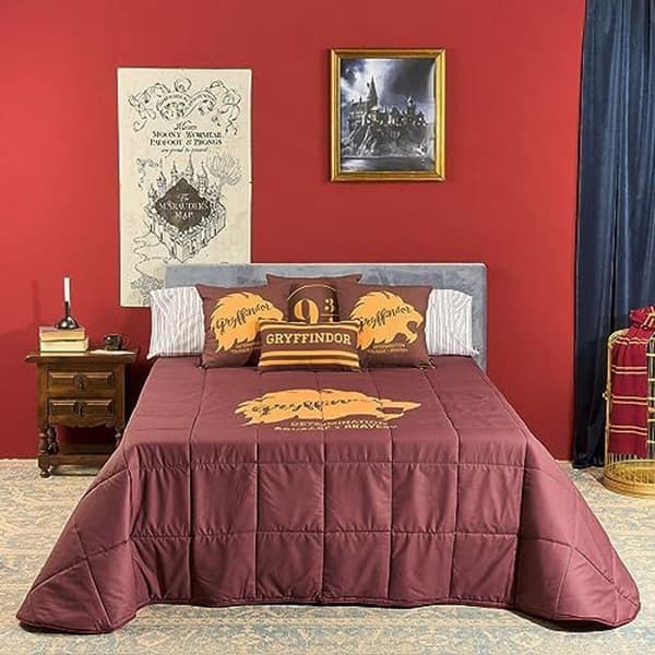 Täcke - BL BELUM - Gryffindor Values - 250g - 235x270cm - Röd