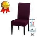 Miniatyrbild 1 av 4: CONFOZEN® Stretch stolsöverdrag 4 delar Burgundy slitstarkt