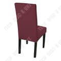 Miniatyrbild 1 av 4: TD®-set med 6 stolsöverdrag i tidlös stil Överdragset Hemstolar Spandex Heavy Duty Lättskött