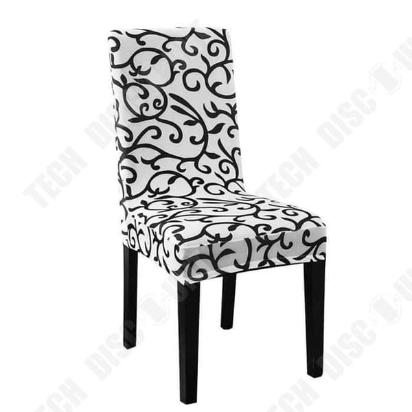 TD® Stretch Matsalsstol Slipcover Trendigt modernt designmönster för att försköna inomhusstolar 1pack