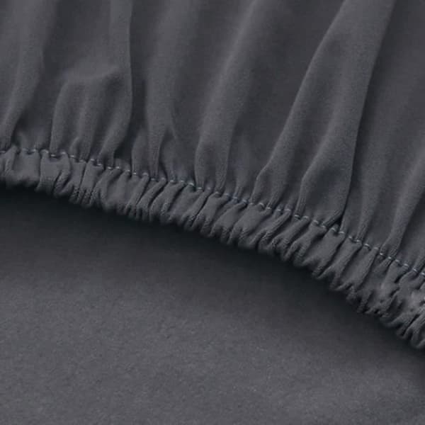 TD® 6-delad stolsöverdrag i elastisk fiber/modern elegant design för inomhus- och utomhusdekor, tidlös brun