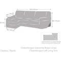 Miniatyrbild 3 av 3: Chaise Longue - Eysa - Cora - Bi-Elastisk - Brun - 39x35x19 cm
