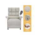 Miniatyrbild 6 av 6: Modern design: fåtölj, TV-fåtölj, elektrisk fåtölj, recliner med fjärrkontroll, med förvaringsväska