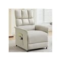 Miniatyrbild 2 av 6: Modern design: fåtölj, TV-fåtölj, elektrisk fåtölj, recliner med fjärrkontroll, med förvaringsväska