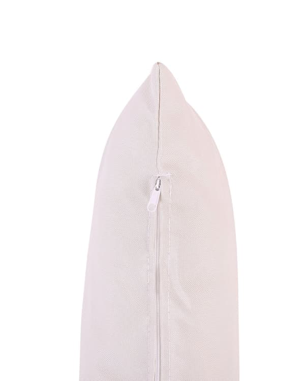 Hængestol Beige Rattan Rund Flet Kurv Uden Stativ med Puder Boho Stil