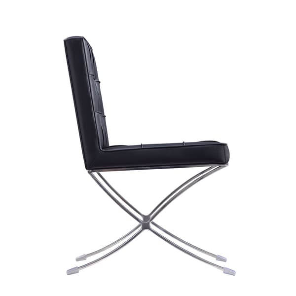 Berlin design ruokapöydän tuoli / neuvottelutuoli - musta