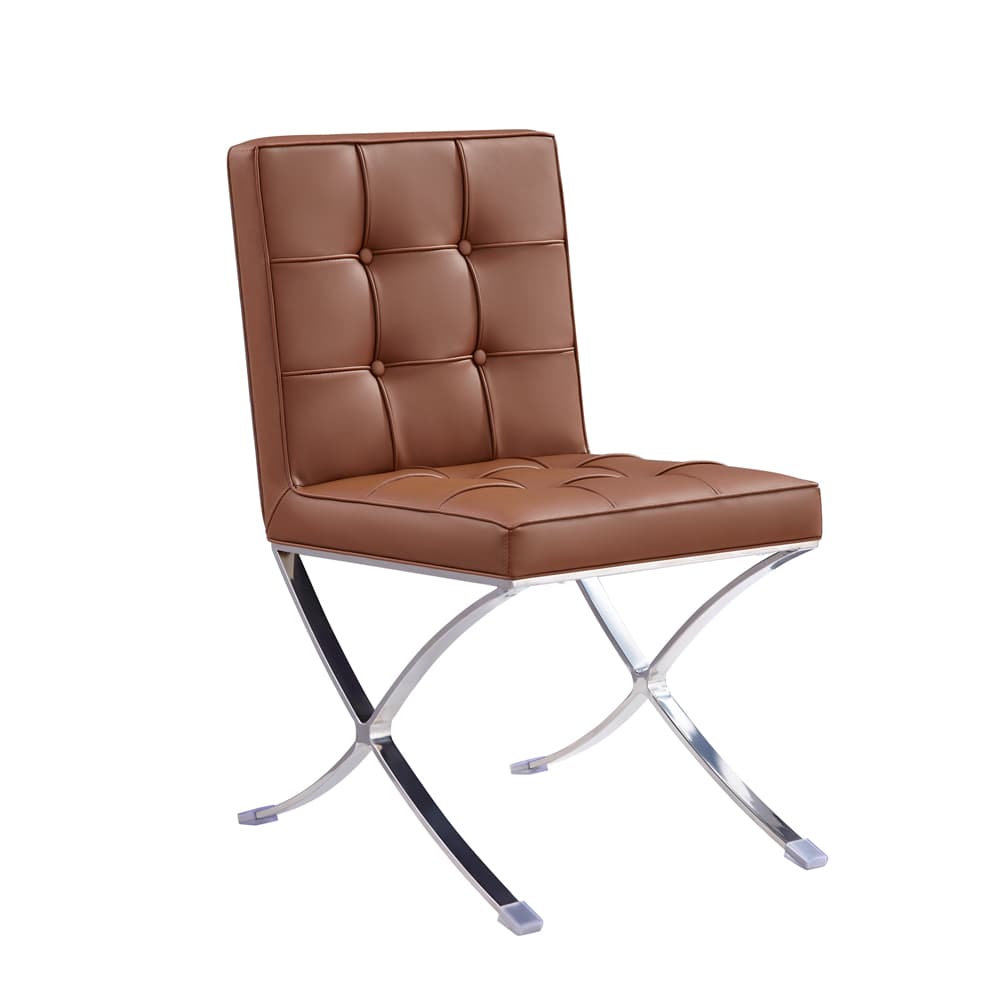 Berlin design matsalsstol / konferensstol - Cognac