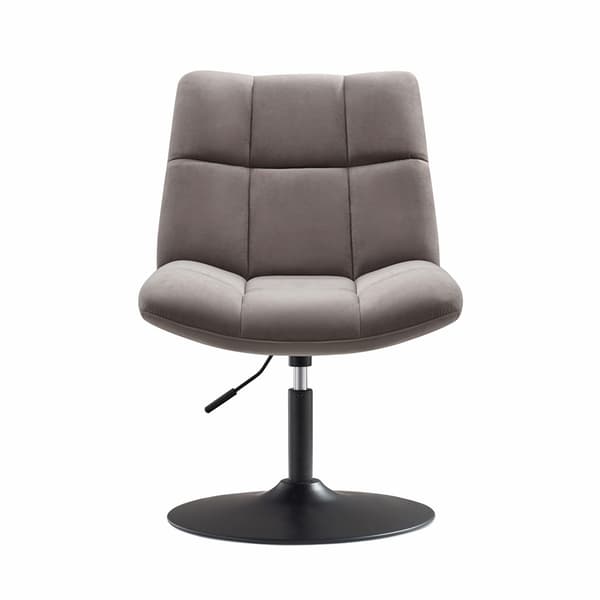 Design lænestol Lille - fløjl taupe