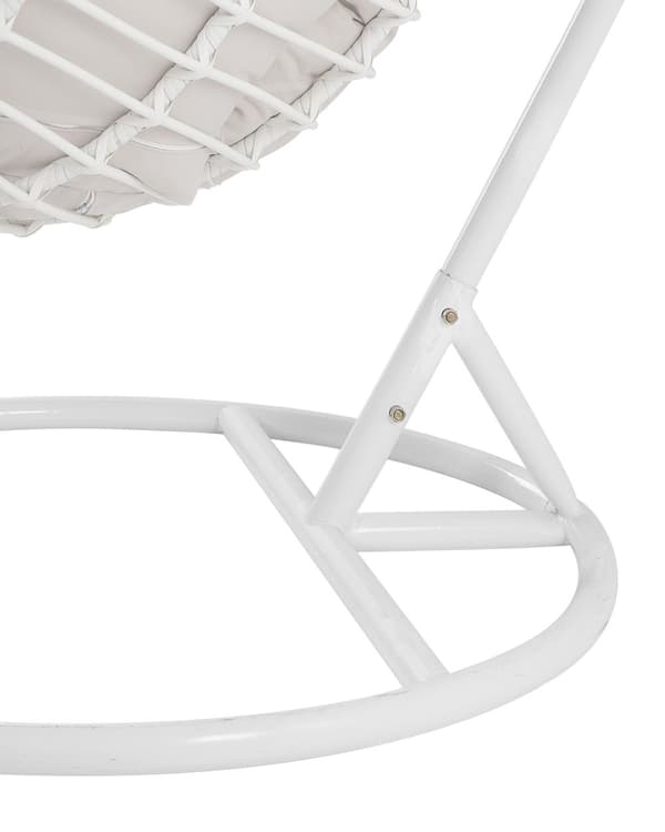 Hengestol Hvit Rotting Huske Rustikk Boho Veranda Stue Moderne