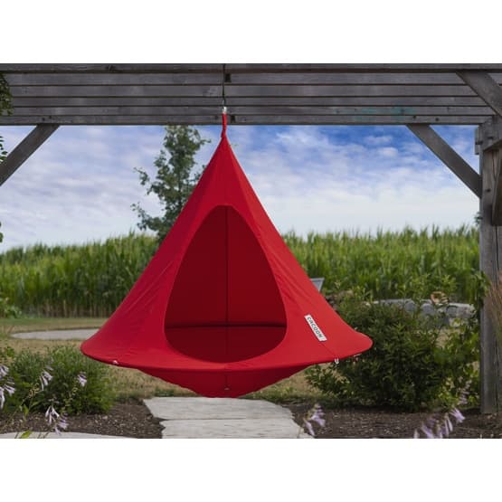 Cacoon - Tipi Hängstol Classic Bebo Dubbel - Bonfire Red