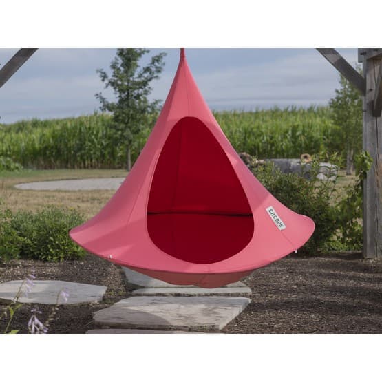 Cacoon - Tipi Hängstol Classic Bebo Dubbel - Coral Rose