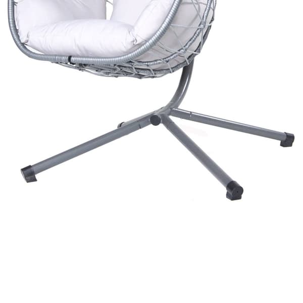 Lykke Hengestol Egg Chair, grå
