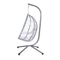 Miniatyrbilde 4 av 7: Lykke Hengestol Egg Chair, grå