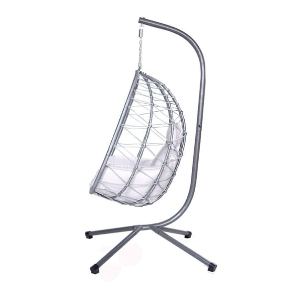 Lykke Hengestol Egg Chair, grå