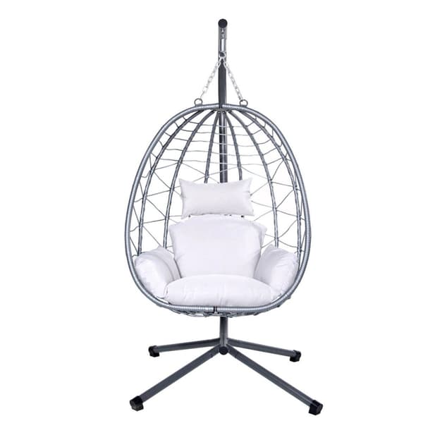 Lykke Hengestol Egg Chair, grå