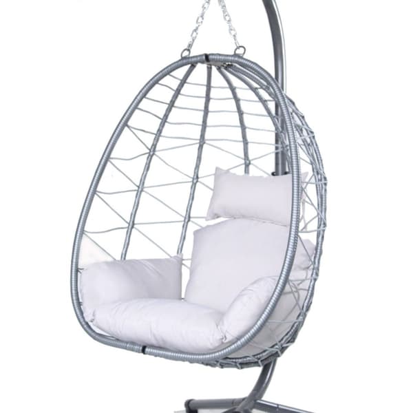Lykke Hengestol Egg Chair, grå