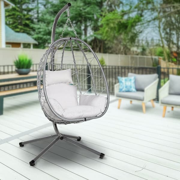 Lykke Hengestol Egg Chair, grå