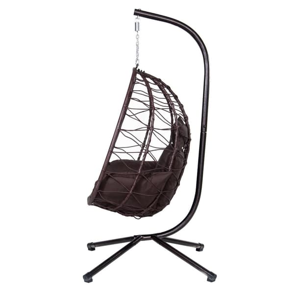 Lykke Hengestol Egg Chair, brun