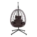 Miniatyrbilde 7 av 7: Lykke Hengestol Egg Chair, brun
