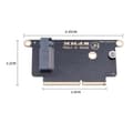 Miniatyrbilde 4 av 4: SSD-Adapter til MacBook Pro 13.3" A1708 (2016 - 2017)