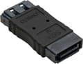 Miniatyrbild 1 av 4: InLine SATA datakopplare - SATA600 - 6 Gbit/s / svart
