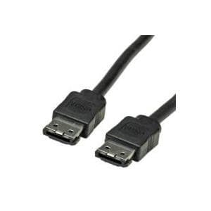 ROLINE 11031548 Extern hårddiskkabel, eSATA 6,0 Gbit/s, 0,5 m svart