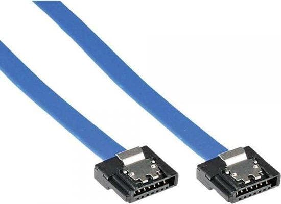 InLine - Serial ATA-kabel - Serial ATA 150/300/600 - Serial ATA 7-pin - Serial ATA 7-pin - 50cm - Låsning (27705K)