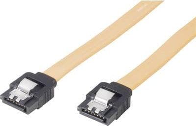 Renkforce hårddiskanslutningskabel [1x SATA-uttag 7-stift. - 1x SATA 7-stifts uttag] 0,30 m Gul Renkforce (RF-4187250)