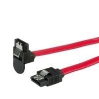 ROLINE International SATA 6,0 Gbit/s HDD-kaapeli napsautuslukolla, kallistettu 1,0 m (11.03.1565)
