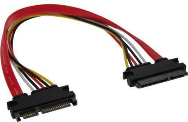InLine 29652B SATA-kabel 0,5m Flerfärgad