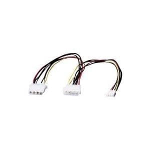 ROLINE Y-kabel 4 pin. HDD / 4 pin HDD + 4 pin FDD (03/11/1010)