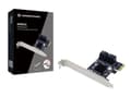 Pikkukuva 3 / 3: Conceptronic EMRICK 4-porttinen SATA PCIe -sovitin SATA-kaapelilla - PCIe - SATA - Musta - Kiina - 6 Gbit/s - Windows 10,Windows 10 Education,Windows