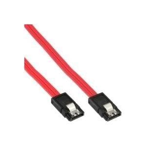 InLine SATA 6Gb/s -kaapeli - Serial ATA 600 - Tab - 1,0 m - punainen (27310)