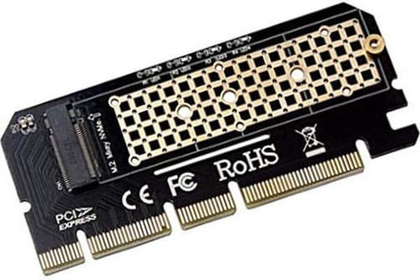 Laajennuskortti, sovitin M.2 NVMe M-Key PCI-E Savio AK-41