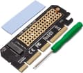 Pikkukuva 1 / 4: Laajennuskortti, sovitin M.2 NVMe M-Key PCI-E Savio AK-41