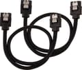 Miniatyrbild 1 av 3: Corsair CC-8900248 SATA-kabel 0,3 m Svart