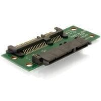 DeLOCK Adapter Extension - Seriell ATA-adapter - SATA-kontakt (22-stift) - SATA-kontakt (22-stift) (65092) Grön