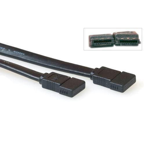 ACT eSATA - 1m - F - F 1m eSATA eSATA svart SATA-kabel (AK3387)