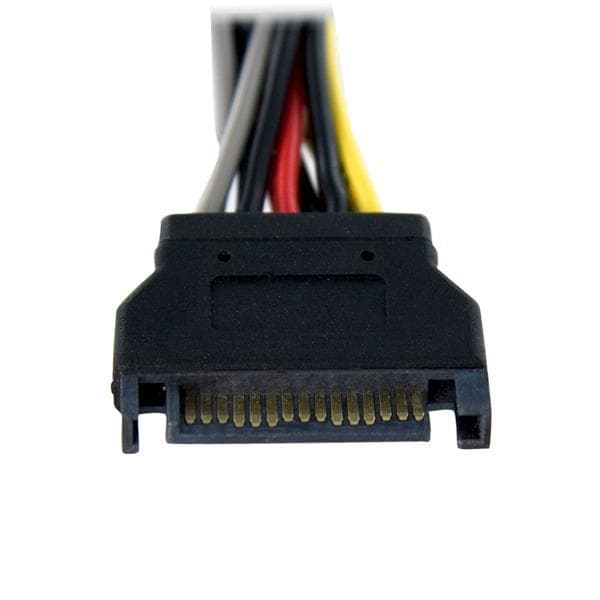 StarTech.com SATA Y-Power-kabel - S-ATA Splitter Splitter-kabel - Power Splitter - 15 PIN SATA Power (M) - 15 PIN SATA Power (W) - 6" (PYO2SATA)