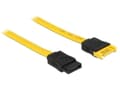 Miniatyrbild 4 av 4: DeLOCK 83949 SATA-kabel 0,2 m Gul SATA 7-stift