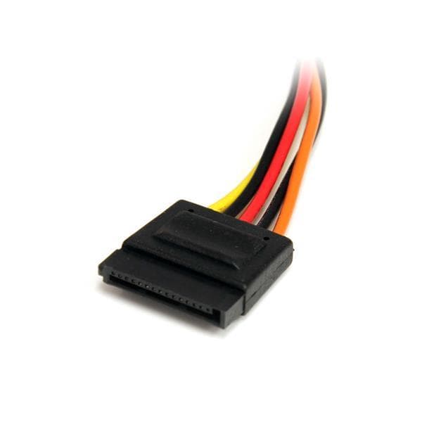 StarTech.com 20 cm SATA Power Extension - Han/hun - Seriel ATA strømforlængerkabel