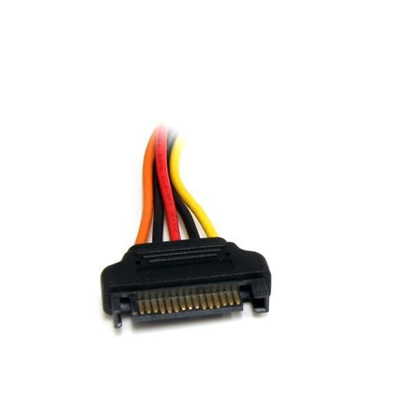 StarTech.com 20 cm SATA Power Extension - Han/hun - Seriel ATA strømforlængerkabel