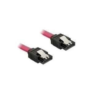 DeLOCK-kabel SATA - Seriell ATA-kabel - Seriell ATA 150/300/600 - Seriell ATA, 7-stift - Seriell ATA, 7-stift - 70 cm (82678)