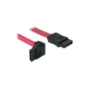 Delock - Serial ATA / SAS-kabel - Serial ATA 150/300 - Serial ATA, 7-pin - Serial ATA, 7-pin - 50 cm (84220)