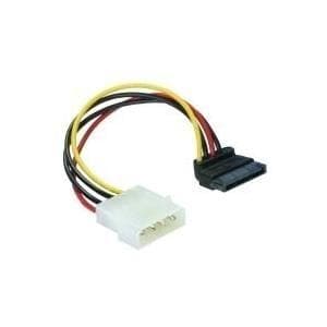 DeLOCK - strømkabel - intern strømforsyning, 4-benet (M) - 15 PIN SATA strøm - 10 cm (60101)