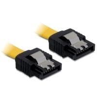 DeLOCK - Seriel ATA-kabel - Seriel ATA 150/300 - Seriel ATA, 7-benet - Seriel ATA, 7-benet - 20 cm - låst (82476)