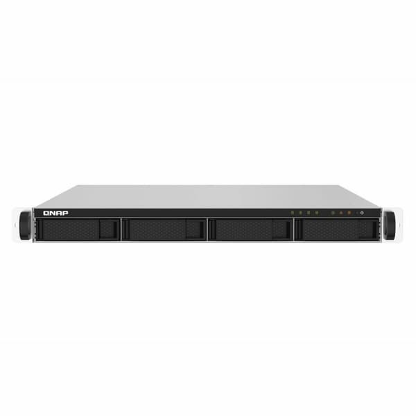 NAS-netværkslagring Qnap TS-432PXU-RP-2G 2 GB RAM Sort